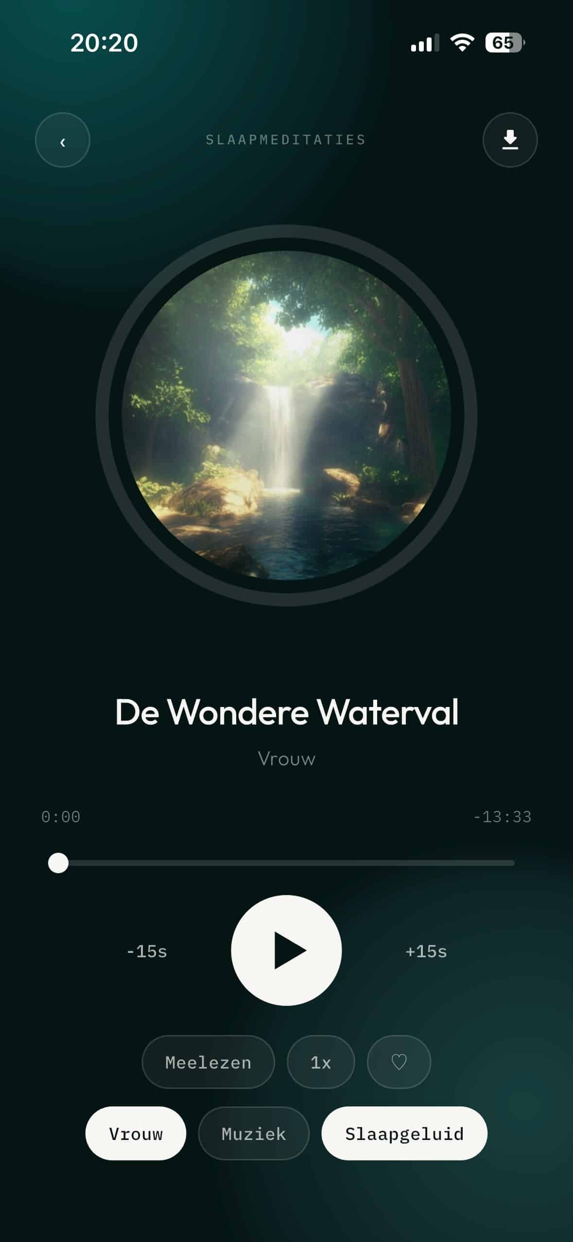 Speler De Wondere Waterval