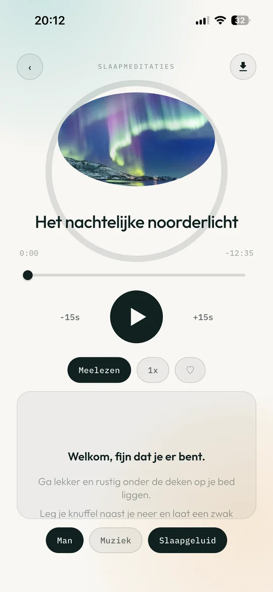Meelezen met de meditatie